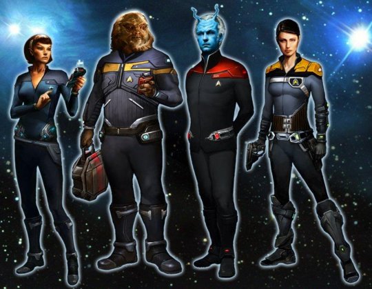В этом дебютном трейлере показаны первые отрывки из новой научно-фантастической игры «Star Trek Online», которая выйдет в 2009 году